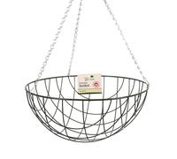 Suspendu Fleur Panier Fil Style & Corde Doublé, Chaînes Inclus 30.5cm 35.6cm