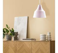 Suspendu Lampe Sommeil Chambre Éclairage Plafond Tissu Câble Spot Rose