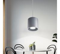 Suspendu Luminaire Plafond Gris la Vie Chambre Éclairage en Alu Cuisines de Rond