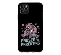 Suspendu pour la parentalité Gamer Bear New Parent Coque pour iPhone 11 Pro Max