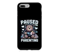 Suspendu pour la parentalité Gamer Bear New Parent Coque pour iPhone 7 Plus/8 Plus