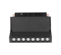 Suspendu rail magnetique LED 10W 900lm 3CCT noir track light 48V eclairage rail