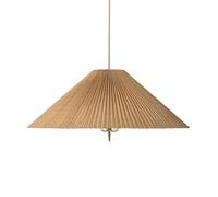 Suspension 1972 H x Ø 27x60cm/cord in golden textile/base brass