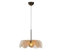 Suspension - Markslöjd - Styrka - Ø63 cm - Beige - Verre ambré - 40W max