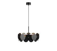 Suspension 3 lampes E27 40W noire et laiton design Joakim Thedin - Markslöjd - Vegas