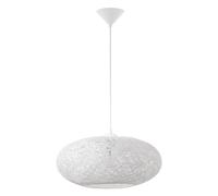 Suspension Ø45Cm Blanc E27 Lampe Suspendue Plafond Lampe En Tissu