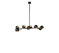 Suspension 8xE14, 40W max, noire - Markslöjd - Edgar