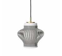 Warm Nordic Opal Lamella Suspension Gris Ciel