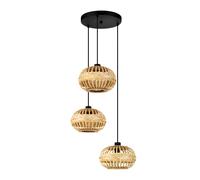 Suspension A1 E27 3X40W en acier noir D480mm