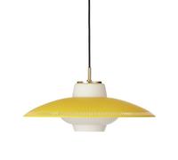 Warm Nordic - Opal Shade Suspension Illuminating Yellow