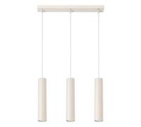 Suspension Acier Beige GU10 3 Lagos Line