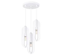 Sollux Lighting Nicus lampe suspendue 3x15 W blanc SL.1361