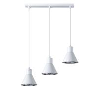 Suspension Acier Blanc ES111 3 Tazila