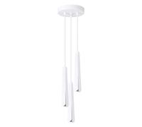 Sollux Lighting Prysm lampe suspendue 3x8 W blanc SL.1398