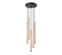 Suspension Acier Bois G9 5 Pastelo