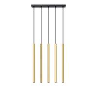 Suspension Acier Éclat Doré G9 5 Pastelo