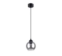 Suspension Acier Noir E27 1 Alino
