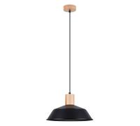 Suspension Acier Noir E27 1 Fano