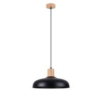 Suspension Acier Noir E27 1 Indy