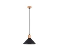 Suspension Acier Noir E27 1 Jaga