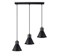 Suspension Acier Noir ES111 3 Tazila