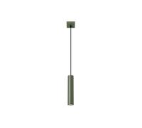 Suspension Acier Vert Olive GU10 1 Lagos