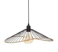 Suspension ""Alara"" métal noir D45cm - Atmosphera createur d'interieur - Noir