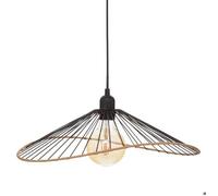 Suspension ""Alara"" métal noir D45cm - Atmosphera createur d'interieur - Noir