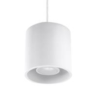 Suspension Aluminium Blanc GU10 1 Orbis