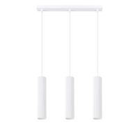 Suspension Aluminium Blanc GU10 3 Karbon Line