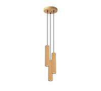 Suspension Aluminium Doré GU10 3 Karbon