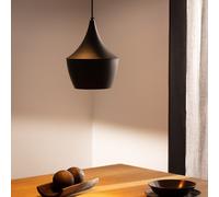 LEDKIA LIGHTING Suspension Aluminium Mercury Noir