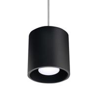 Suspension Aluminium Noir GU10 1 Orbis