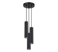 Sollux Lighting Karbon lampe suspendue 3x10 W noir SL.1576