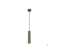 Sollux Lighting Suspension Karbon SL.1611 1 x 10 W Aluminium Vert olive GU10