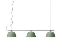 Muuto Lampe à suspension Ambit Rail Dusty green