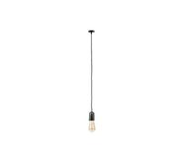 Plafonnier The Home Deco Factory - Suspension ampoule Indus - H. 100 cm - Noir - Indus
