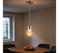 Suspension ampoule vintage lampe salon suspension ampoule décorative E14, treillis métallique, H 150 cm Wofi 600301010150