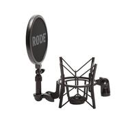 Suspension antichoc - RODE - SM6 - Noir - Compatible avec NT1-A, NT2-A, NT1000, NT2000