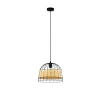 Eglo Suspension Anwick, lampe suspendue vintage 1 flamme, style bohème