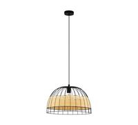 Suspension ANWICK E27 1X40W en acier noir D500mm