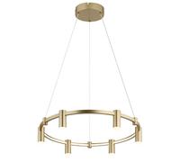 Suspension, applique, plafonnier, métal, à intensité variable, fonction mémoire, diamètre 62 cm