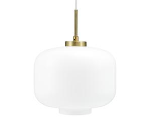 Suspension ARP Opale/ Laiton Mat Ø25cm