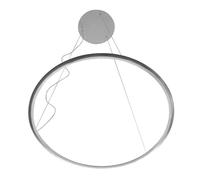 Suspension Artemide DISCOVERY, Abat-jour Transparent/corps en Aluminium Satiné