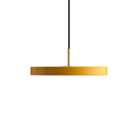Suspension Asteria Mini Jaune avec Dessus en Laiton