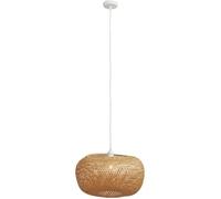 Suspension - ATHM DESIGN - ANDERSON - Abat-jour en bambou - Couleur beige - Diamètre 45 cm