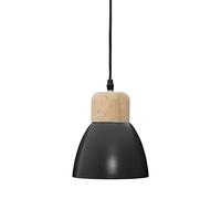 Atmosphera Suspension "Cloche" métal 19 cm noir