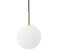 Audo TR Suspension Laiton Brossé avec Ampoule Opale Mat