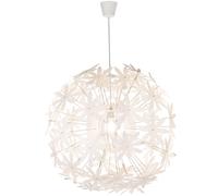 Suspension avec fleurs à assembler Plafonnier Lampe à suspendre Lampe à suspendre LED, E27 LED blanc chaud, 60x150cm, salon chambre à coucher