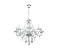 Suspension B1 E14 8X40W en acier chrome D820mm